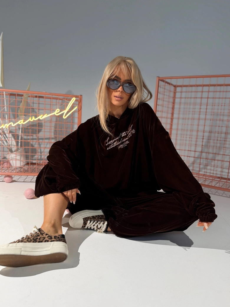 Bluza NUIT czekolada