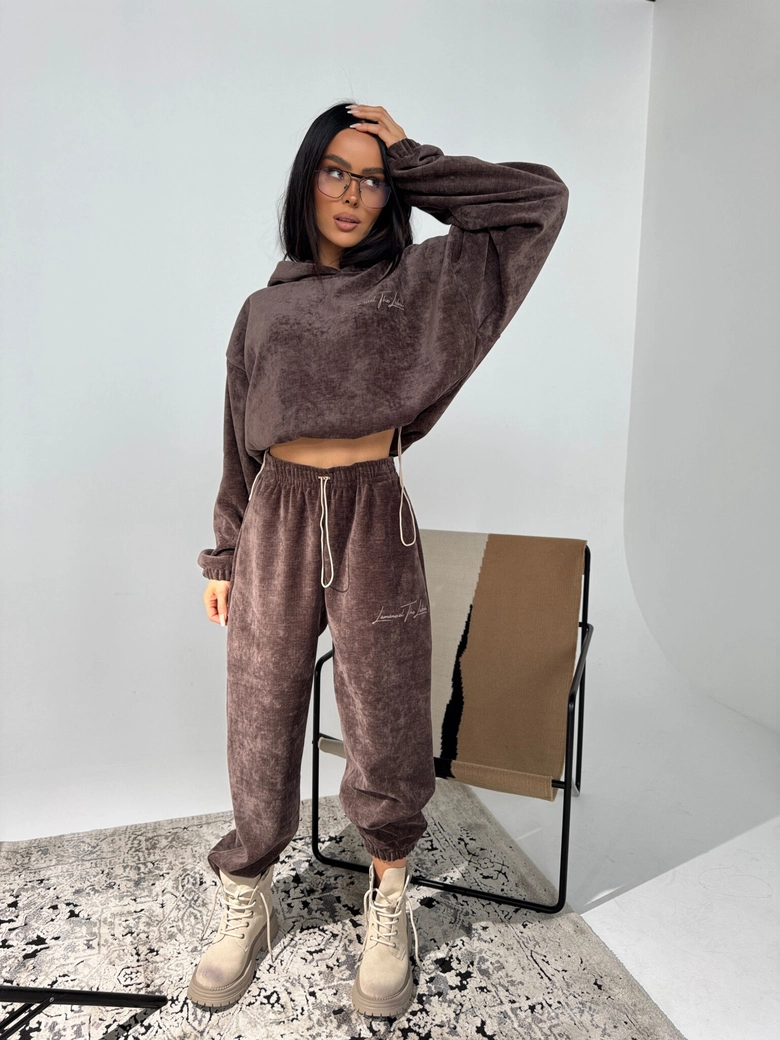 Bluza QUEEN czekolada