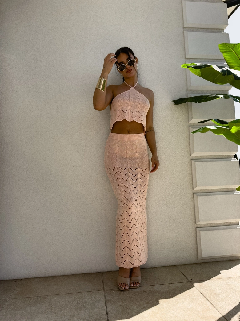 Komplet MARBELLA - morela