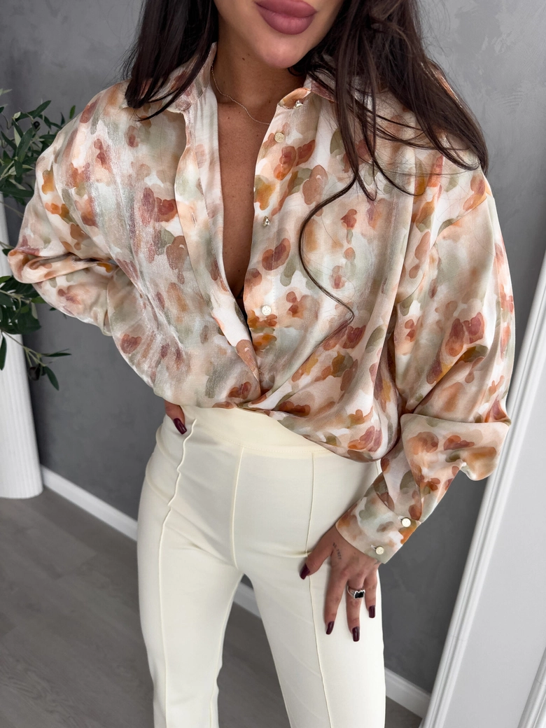 Koszula OVER SPRING wiskoza – moro