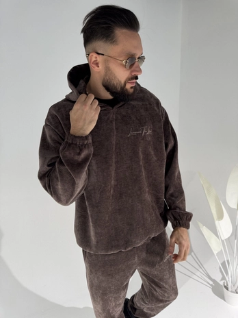 Bluza KING czekolada