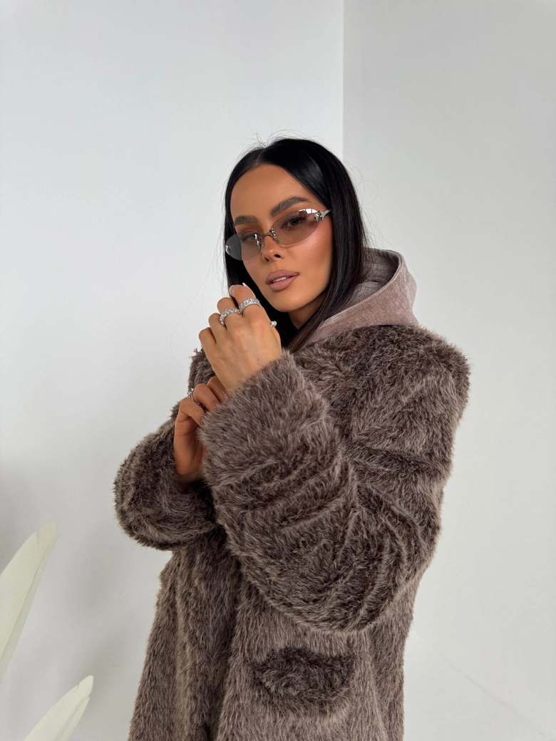 Płaszcz ALPHA czekolada