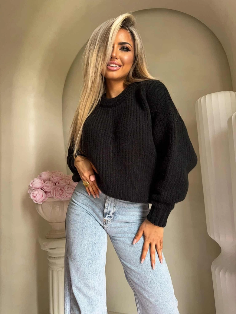 Sweter LEGEND – czarny