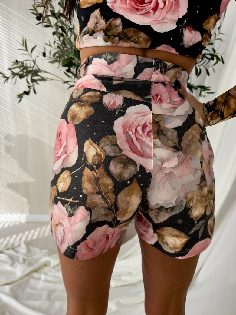 Spódnico-szorty ICON jeans - rosa