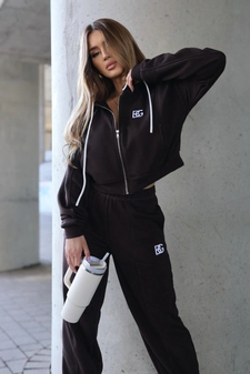 Spodnie damskie BG Bananas | gorzka czekolada