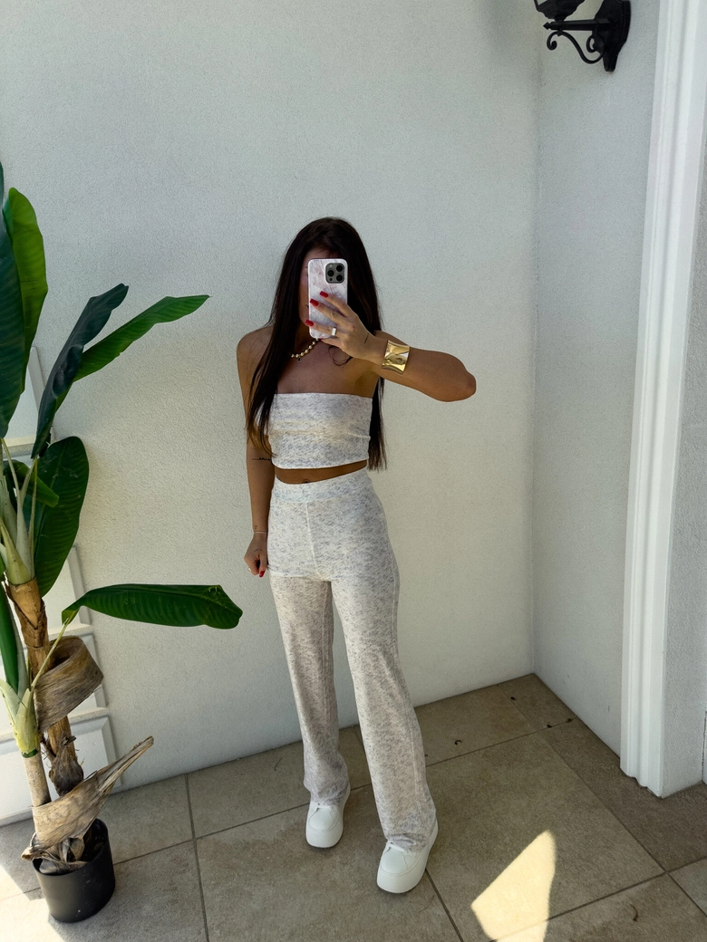 Komplet NYC - jasny szary