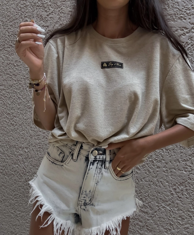 Bluzka T-shirt MARMARIS - beżowa