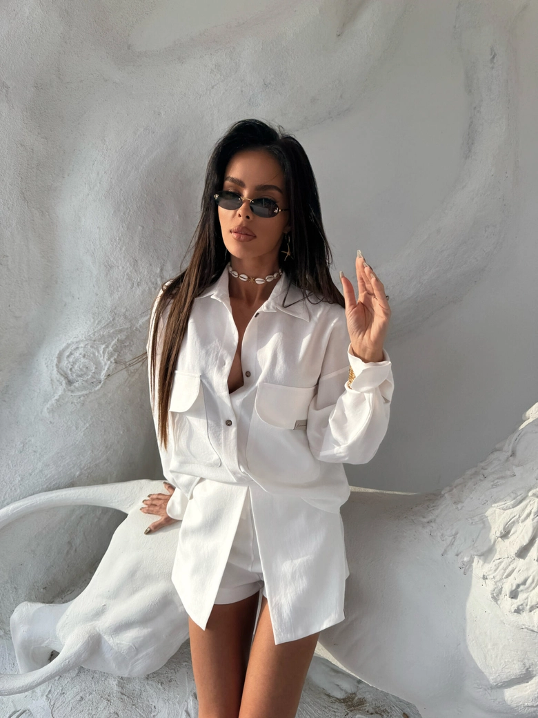 Spódnico-spodenki SAFARI ecru