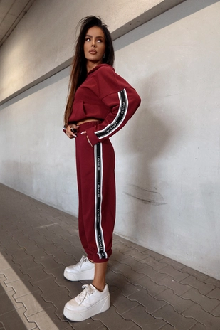 Komplet THAT ONE bordo