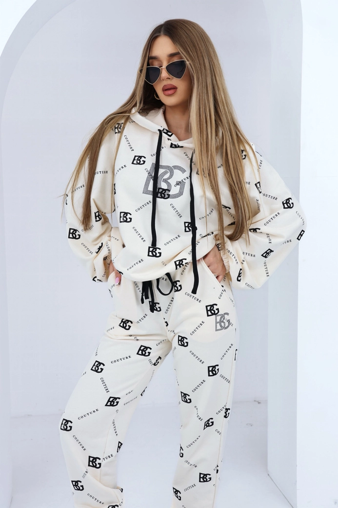 Dres damski BG Holo | wanilia-czarny