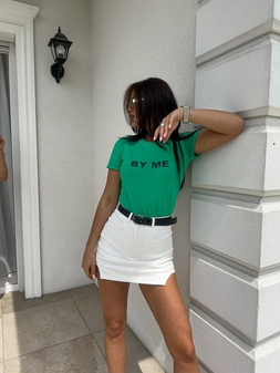 T-shirt GLAMOROUS - zieleń C16555