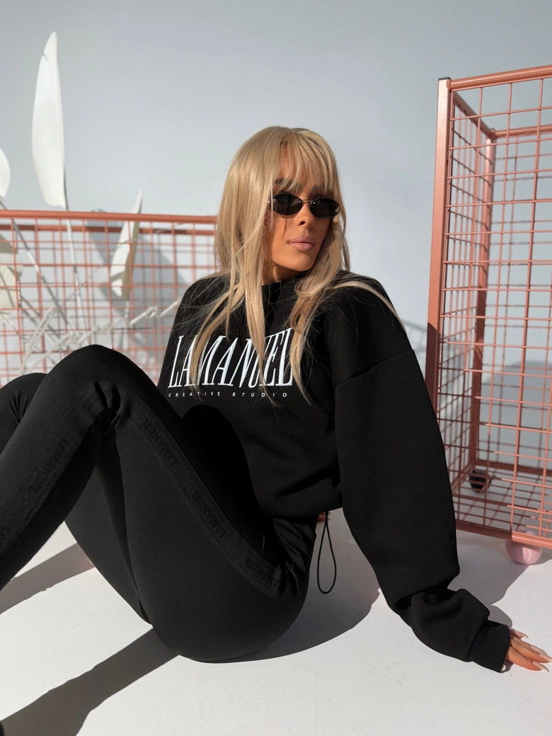 Bluza CREATIVE czarna