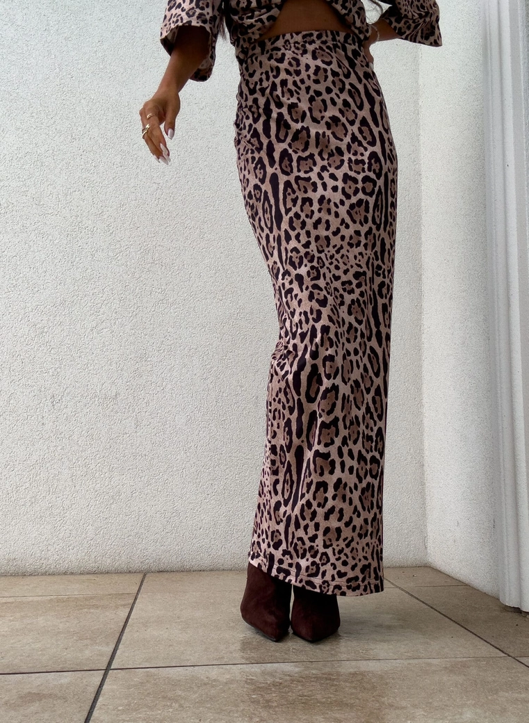 Spódnica VOGUE print – pantera