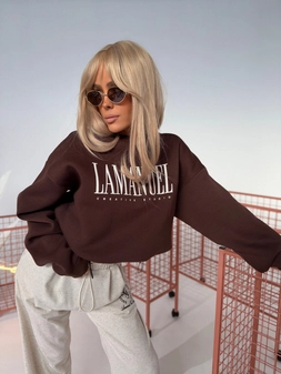 Bluza CREATIVE czekolada