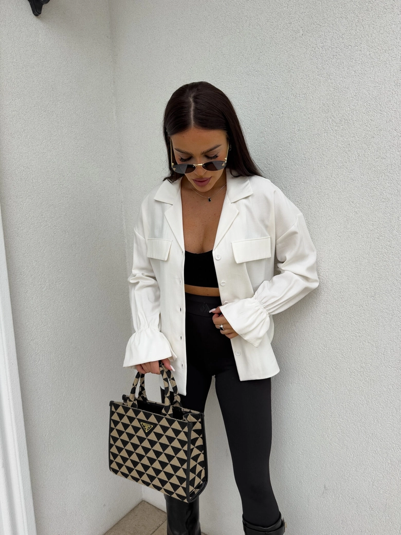 Koszula KEILA - ecru