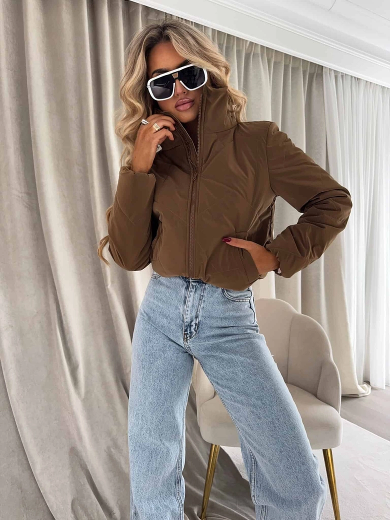 Kurtka VESTE II – brązowa