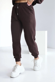 Spodnie damskie BG Brand | gorzka czekolada