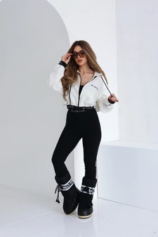 Legginsy damskie BG Swan | czarny