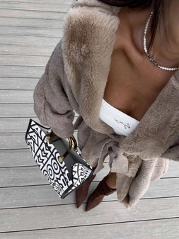 Kardigan DREAM - mokka