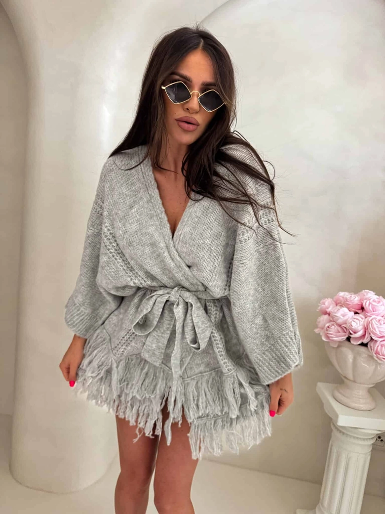 Kardigan ORIANA - szara