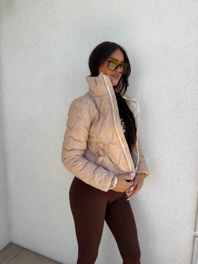 Kurtka VESTE – jasny camel