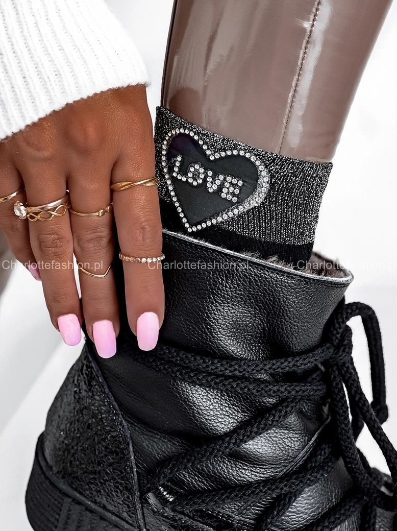 Śniegowce czarne z wiązaniem I403