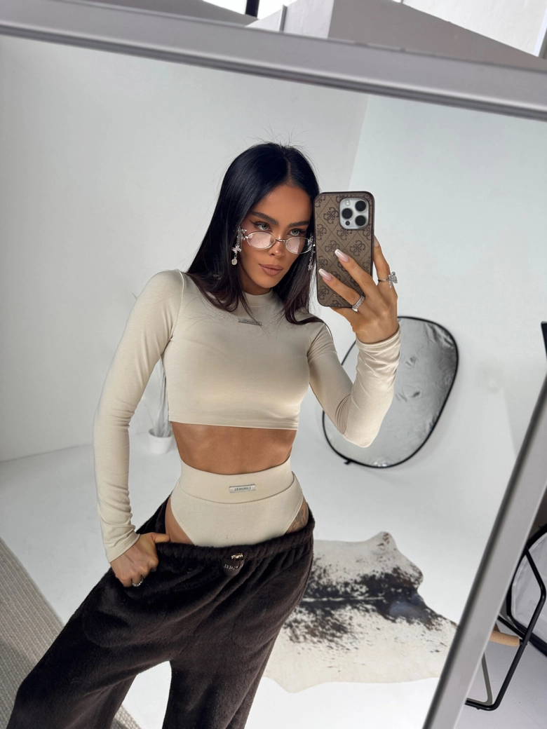 Spodnie TENDER czekolada