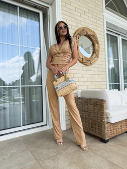 Spodnie SUMMER LIGHT - toffee