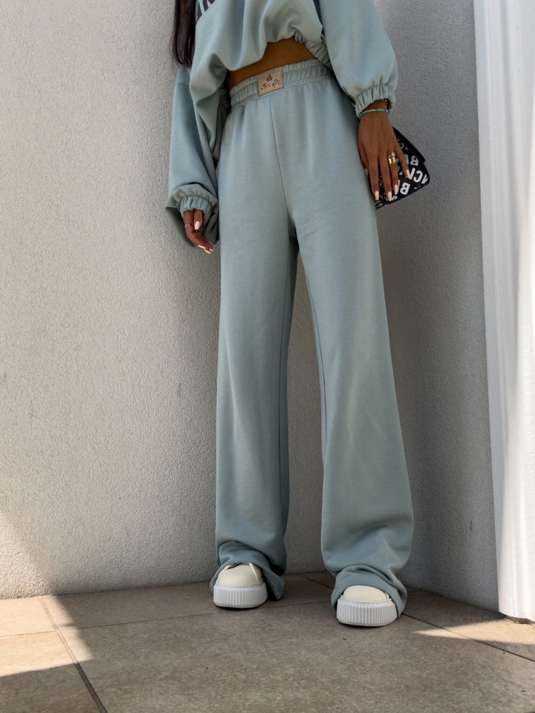 Spodnie SEVEN – szałwiowe