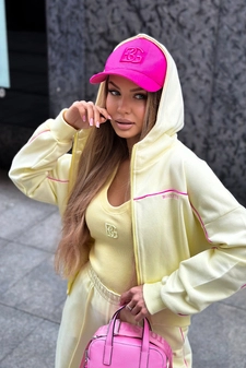 Dres damski BG Cookie | bananowy N23602