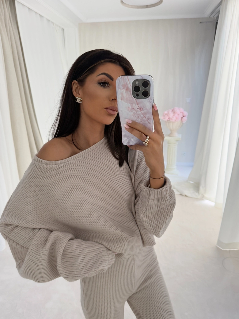 Komplet ANGEL - chłodny beż