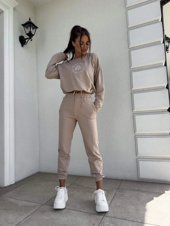 Komplet LOUIS - beżowy