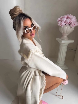 Płaszcz DIVA – jasny beż