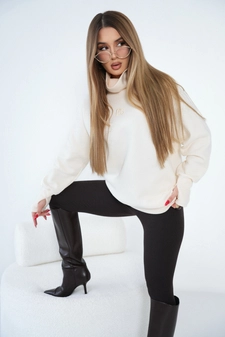 Bluza damska BG Say yes | waniliowy