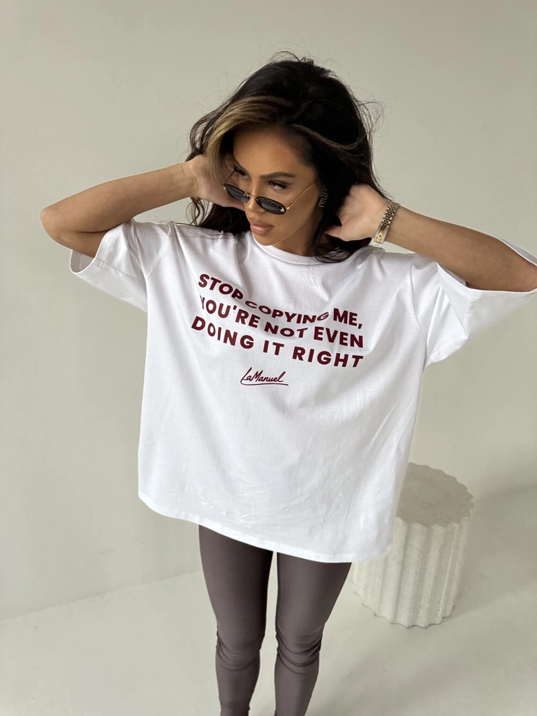 Tshirt FURY biały C18374