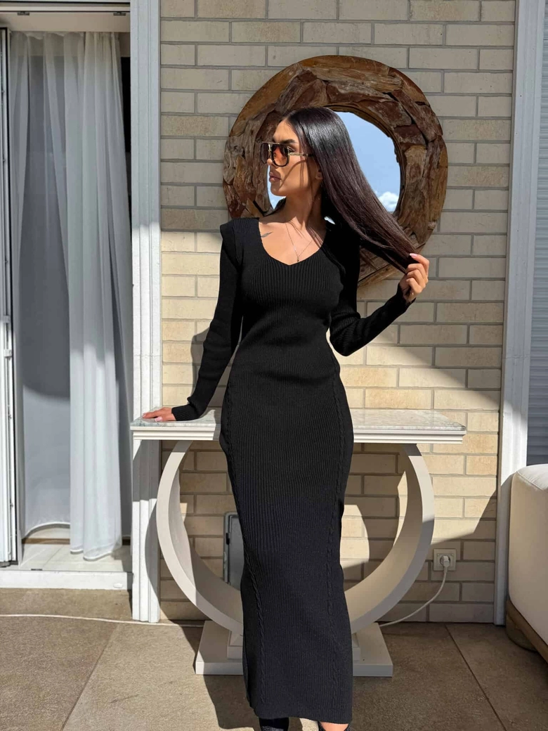 Sukienka LORDIS - czarna