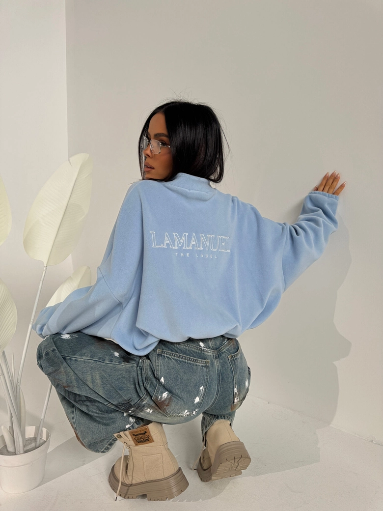 Bluza WARM UP błękit