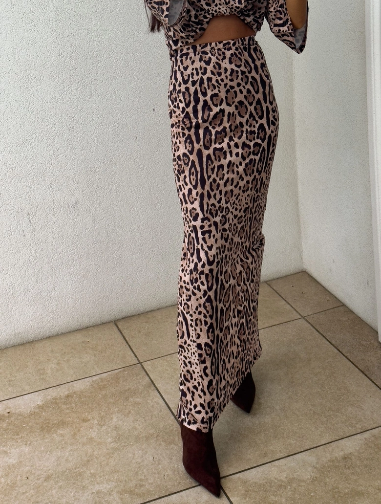 Spódnica VOGUE print – pantera