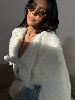 Kurtka PILLOW ecru limited