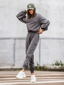 Bluza dresowa grafitowa Roxie CY471