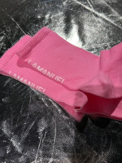 Skarpety EDIT baby pink