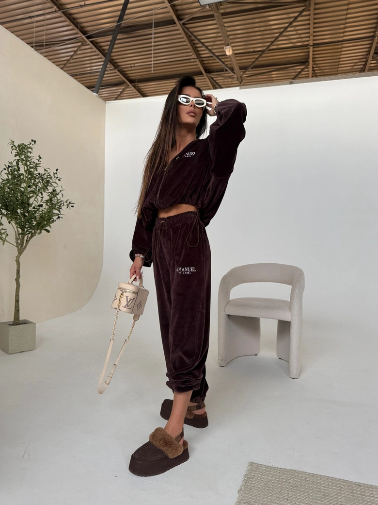 Spodnie BIGGY czekolada