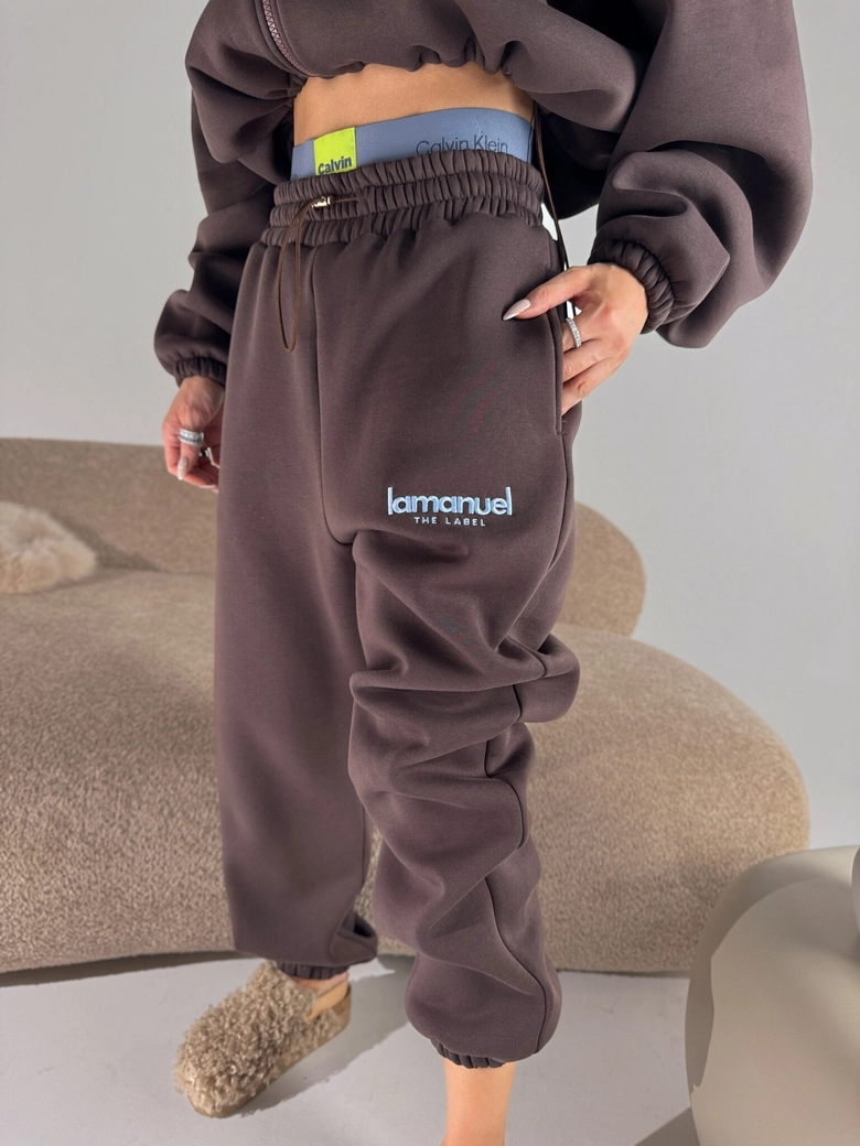 Spodnie CREAMY czekolada