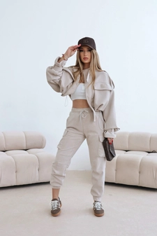 Kurtka damska BG Military | beż