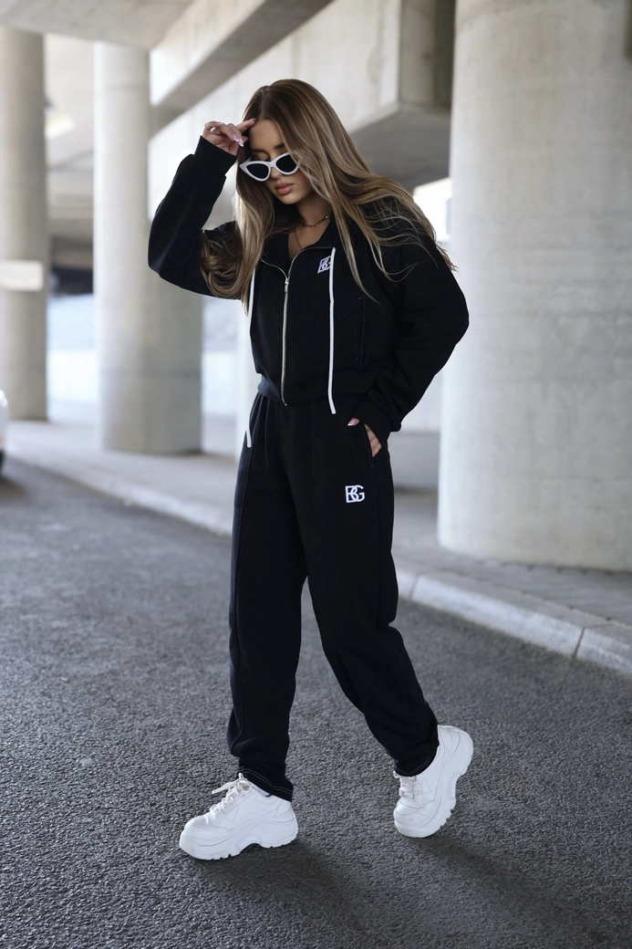 Spodnie damskie BG Bananas | czarny