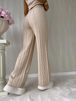 Spodnie SAMIRA - jasny beż