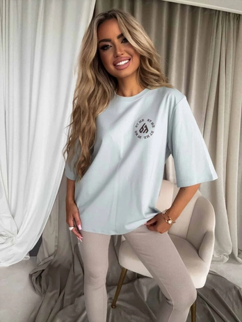 T-SHIRT PREMIUM - szałwiowy