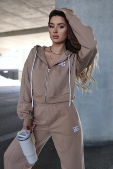 Bluza damska BG White | beż