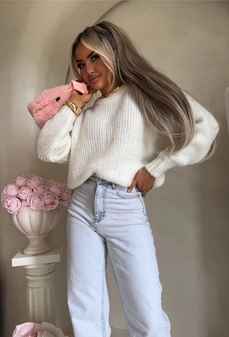 Sweter LEGEND – ecru