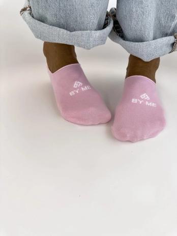 Mikrostopki By Me – różowe z białym logo DOSTĘPNE OD 30.06.2025r.